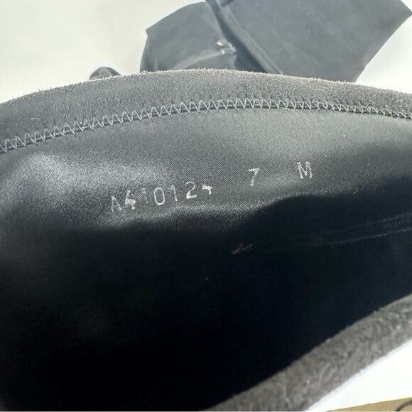 Stuart Weitzman Size 7 Black Suede Over The Knee Platform 'Playtime' Boots - Picture 6 of 16
